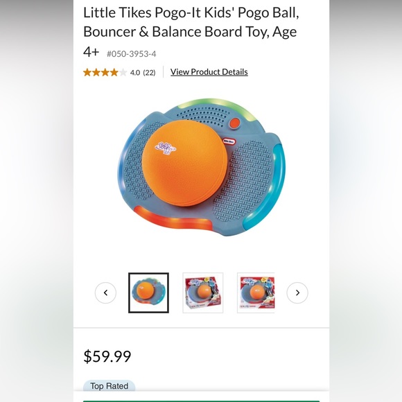 little tikes Toys Little Tikes Pogoit Kids Pogo Ball Bouncer